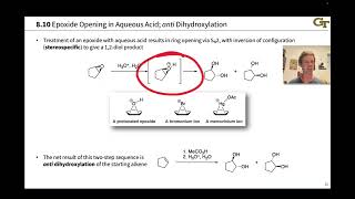 Electrophilic Epoxidation of Alkenes anti and syn Dihydroxylations [upl. by Magee84]