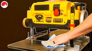 ULTIMATE Planer Tune Up for the DEWALT 735 [upl. by Teresina]