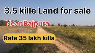 35 kille Small investment near Rajpura Mohali  Land for sale  investment in Rajpura property [upl. by Selina]