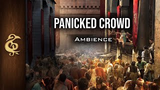 Panicking Crowd  Realistic Ambience  1 Hour DnD RPG [upl. by Hgieliak]