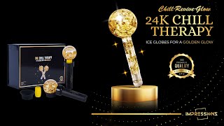 Meet the best Introducing ImpressionZ Ice globes for the Ultimate luxurious facial massage [upl. by Alcot]