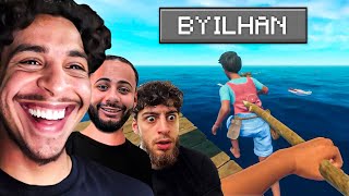 FLAMBY REND FOU BYILHAN ET NICO SUR RAFT [upl. by Dnomal686]