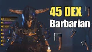 Infinite Franchise Axe BARBARIAN BUILD  Dark and Darker [upl. by Eilesor901]