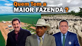 FAMOSOS COM MAIS HECTARES DE TERRAS [upl. by Barnaby]