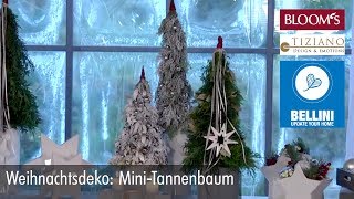 MiniTannenbaum  Weihnachtsdeko  christmas decoration  BLOOM’s Floristik [upl. by Liagabba]