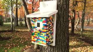 WVTims Unique Creative LEGO geocache [upl. by Ecirtaemed208]