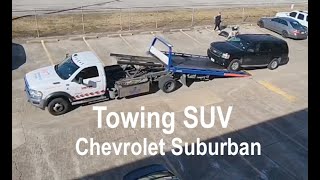 Towing a Suburban [upl. by Gnourt]