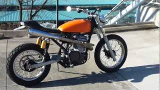 1984 Honda XR500 custom build  walk around and revs [upl. by Siramad]