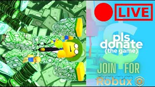 🔴 PLS DONATE LIVE  GIVING ROBUX TO SUBSCRIBERS  Road to 20k 🔥 [upl. by Yenaiv533]