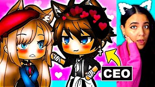 The CEO Fell In Love With Me 💗 Gacha Life Mini Movie Love Story Reaction [upl. by Fuller]