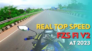 FZS V2 TOP SPEED  FZS V2 TOP SPEED CHECK IN BANGLADESH [upl. by Regine951]