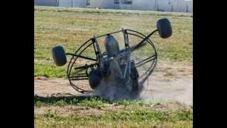 Powered Paraglider Trike Crash [upl. by Blanka]