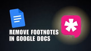 😍 EFFORTLESS How to Remove Footnotes in Google Docs 2023  Troubleshooting [upl. by Fesuoy14]