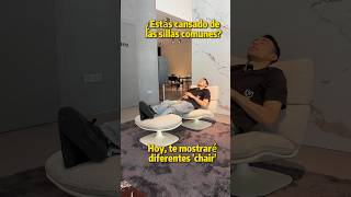 ¿Estás cansado de sillas normales hoy te mostramos una quotsillaquot diferentemuebles lujoso silla [upl. by Aiveneg825]