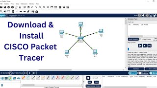 How to Download amp Install Cisco Packet Tracer  Cisco Packet Tracer ka Installation IrfanTech01 [upl. by Neelhtakyram]