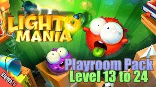 Lightomania Playroom Level 13 to 24 Walkthrough [upl. by Gilmore704]