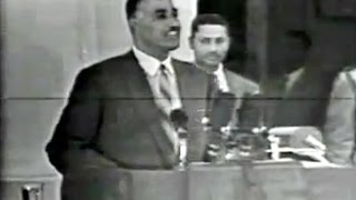 خطاب الرئيس جمال عبد الناصر فى ملعب بلدية الإسكندرية 1962 [upl. by Odnala]