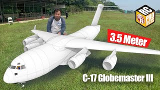 Build Not So Giant C17 Globemaster III Foam RC Plane  Part 1 3D Modelling [upl. by Guillaume]