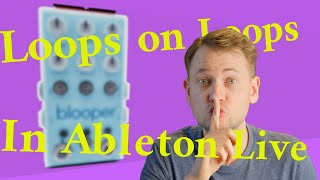 Faking a Blooper In Ableton Live [upl. by Florance]