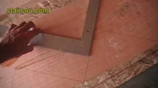 Stair Layout Framing Square Tip  Helpful Construction Advice [upl. by Raimes788]