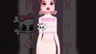 MONSTER HIGH in DTI dresstoimpress roblox dti [upl. by Ker]