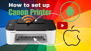 how to set up canon printer ts3522 for android or iphone  How to connect your Android or iPhone [upl. by Milks]