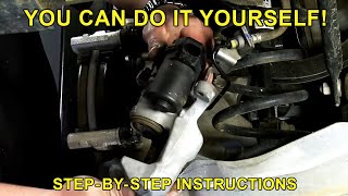 How To Replace Rear Brake Calipers with Electronic Parking Brake Motors [upl. by Neeluj844]