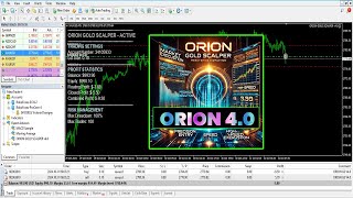 EA Orion Gold Scalper MT4 PROFIT AUTOMATIC TRADING TOP Forex Advisors MetaTrader 4 [upl. by Dnalor]