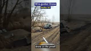 WireGuided Drone Hunts Down Varta Armored Vehicle [upl. by Dawes]