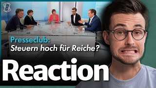 Reiche besteuern Maurice Höfgen im Presseclub Reaction [upl. by Gutow]