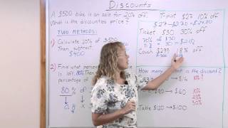 How to calculate discounts [upl. by Acsisnarf]