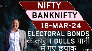 Nifty Prediction and Bank Nifty Analysis for Monday  18 March 24  Bank Nifty Tomorrow [upl. by Poole]