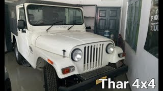 Mahindra Thar 4x4 detail review [upl. by Atiugram475]