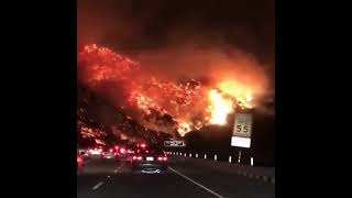 Natural Disasters Part2 Drive during Wildfires  Inferno Commute Trapped in a Fiery Nightmare [upl. by Bein430]