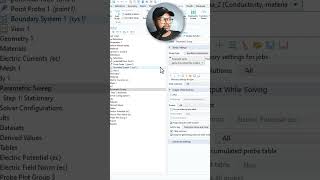 Parametric Sweep in COMSOL Multiphysics comsol comsolmultiphysics [upl. by Dewayne]