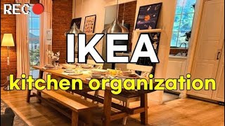 IKEA kitchen organization installation SHOWROOM shopping in korea vlog haul  KOREA VLOG FOOD [upl. by Nosrak]