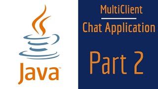 Multi Client Chat Server using Sockets and Threads in Java Part 3 [upl. by Ecnerrot]