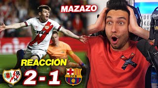 REACCIONANDO al Rayo Vallecano vs Barcelona 21 ADIÓS AL RECORD [upl. by Assecnirp639]