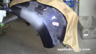 Learn Plastic Bumper Repair Vid 35 Apply Primer [upl. by Little]