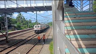 Thiruvananthapuram Central  Shoranur Junction Venad express skipping Edappally station [upl. by Squier]