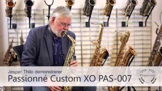 Jesper Thilo Passionné Custom XO PAS007 altsaxofon [upl. by Harlen]