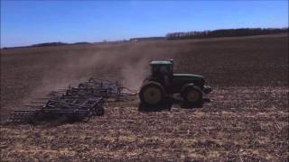 RENNER FARMS EATON OHIO TILLAGE WORK APRIL 23 2016 [upl. by Odessa301]