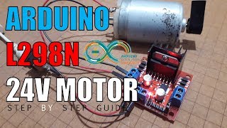 How to use L298N with Arduino with code [upl. by Trueblood619]