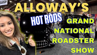 ALLOWAY’S HOT RODS AT GRAND NATIONAL ROADSTER SHOW 2024 [upl. by Mccoy]