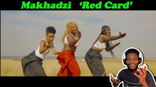 Makhadzi  Red Card Official Music Video REACTION ZIMBABWEAN YOUTUBER [upl. by Arrat256]