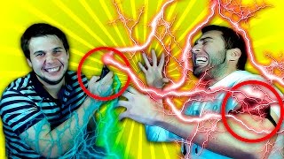 SI TE RIES TE ELECTROCUTAS  EL RETO DE ELECTROCUTARSE CHALLENGE  TheCorvusClan [upl. by Ytsirt]