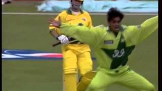 Shoaib akhtar to steve waugh 1999 CWC [upl. by Atiuqam367]