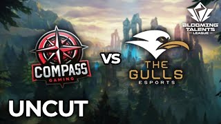 BTL WEEK 5 GAME 1  COMPASS GAMING VS THE GULLS ESPORTS  1412  LOL ITA [upl. by Ardnikal]