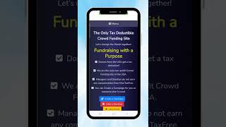 Create your campaign today at GiveTaxFreeOrg fundraising crowdfunding nonprofitfundraising [upl. by Nnaik]