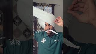 Navi turban king watta wali pagg length 730 mtr ❤️❤️✅ shortvideo shorts tutorial [upl. by Astto]